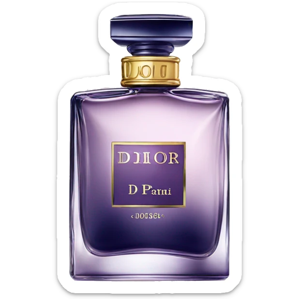 Dior parfum sticker