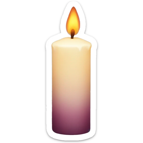 candle sticker