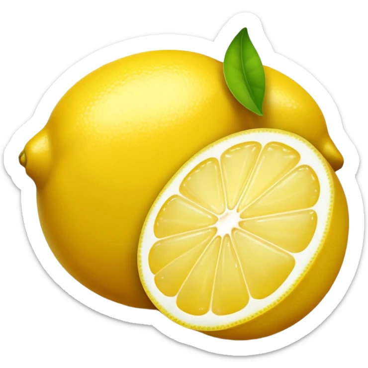 lemon sticker