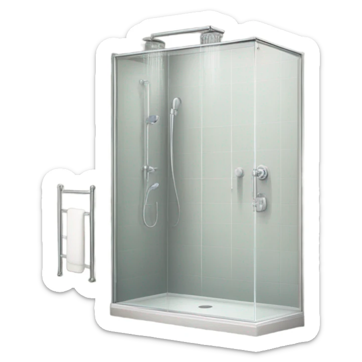 Shower  sticker