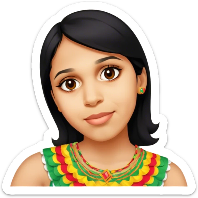 Vibrant Festival Singer sticker