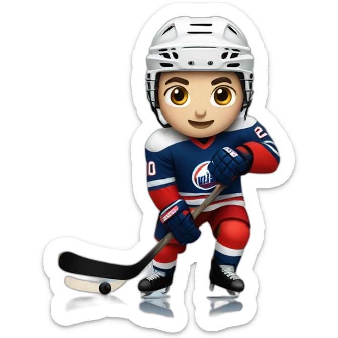 hockey sticker
