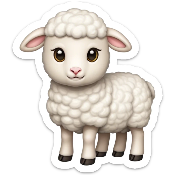 lamb sticker