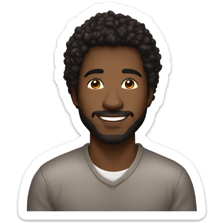 Portrait, American Male, Gay, Feminine 23	Black	Handsome features, soulful brown eyes, infectious smile	Aspiring musician sticker