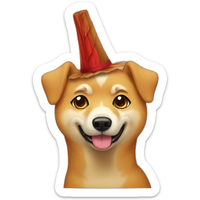doge turkey theme sticker