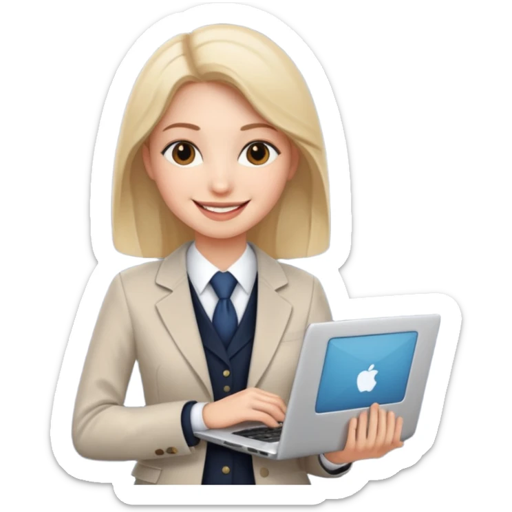 Por favor hace un emoji para una empresa de community manager, tiene que ser profesional, atractivo, elegante y empresarial sticker
