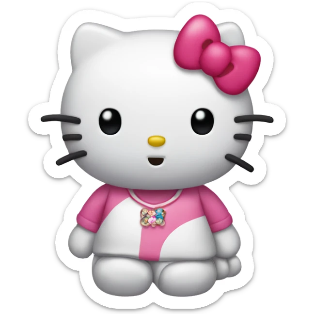 Hello kitty sticker