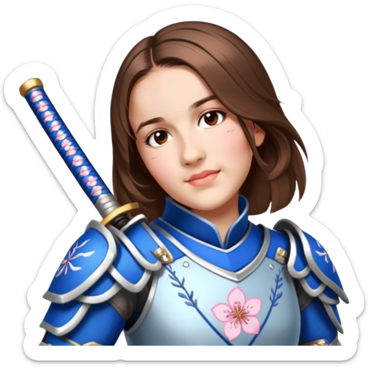 Samurai Warrior sticker