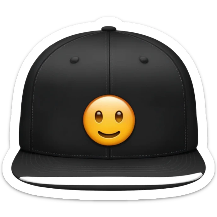 cap minimalistic sticker