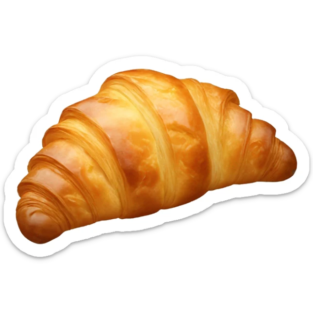 Croissant sticker