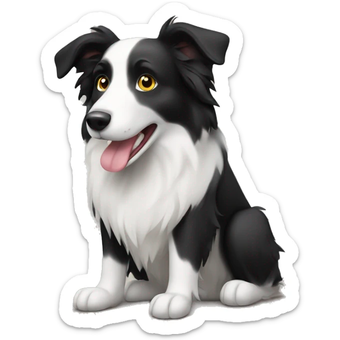 border collie sticker
