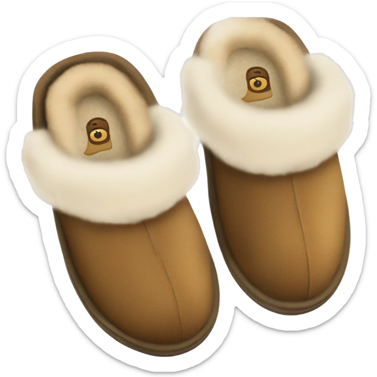 UGG slippers  sticker
