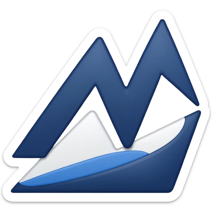 Make me the main colors of Bolton wanderes (white and navy blue) but do it like this ⚪️🔵 sticker