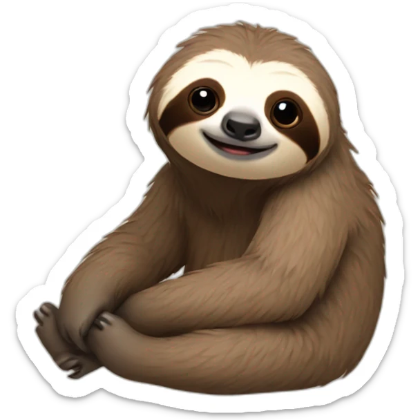 sloth sticker