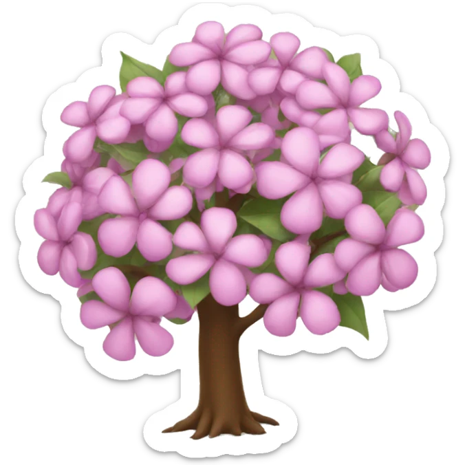 flower tree sticker