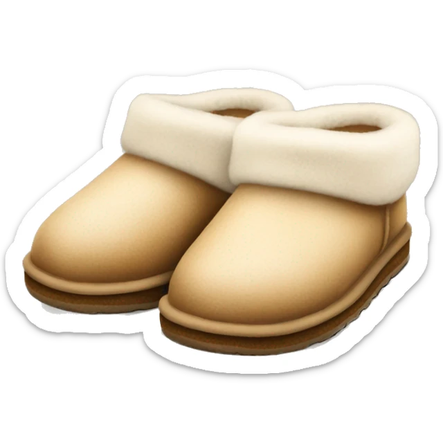 UGG slippers  sticker
