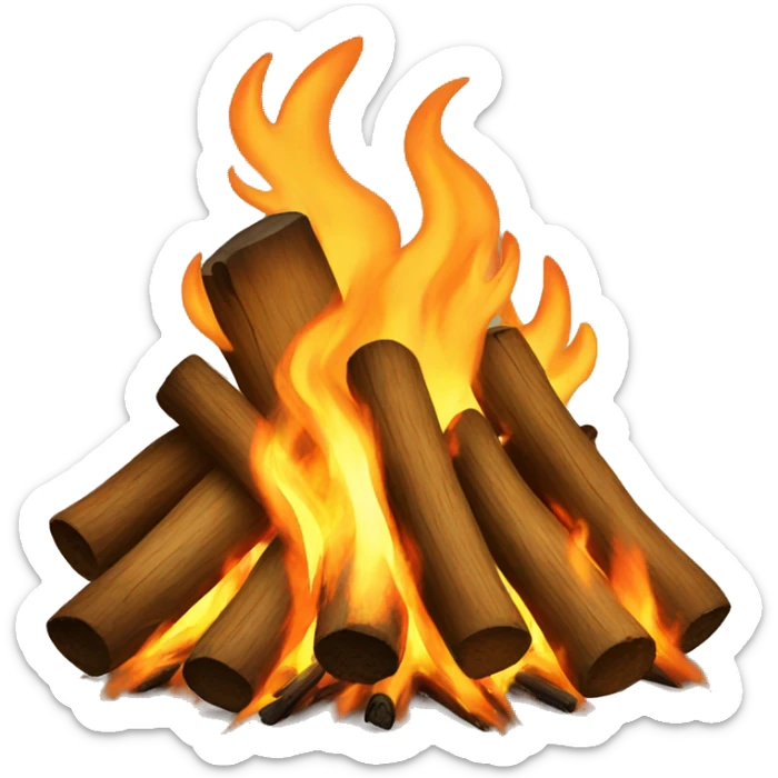 Bonfire sticker