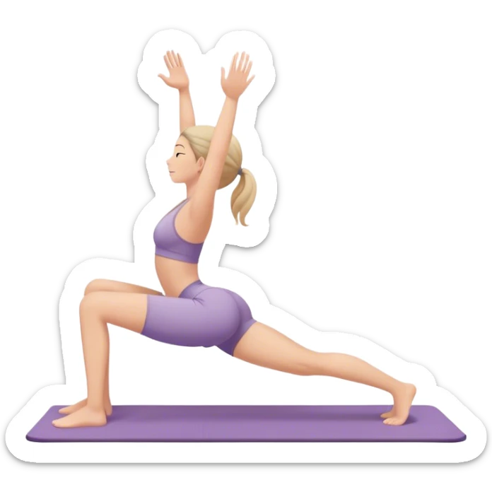 Pilates sticker
