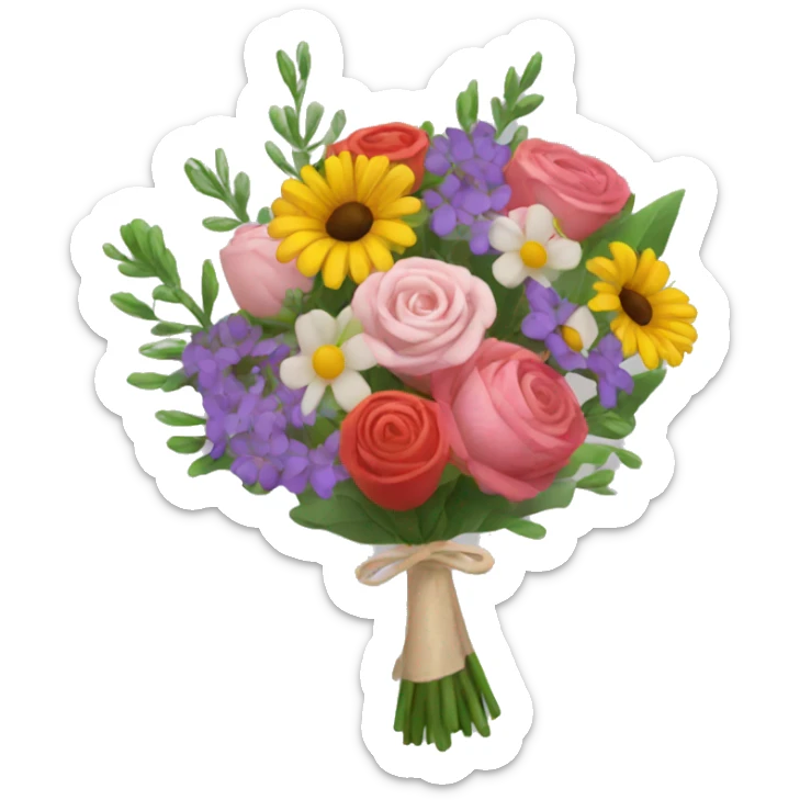 bouquet  sticker