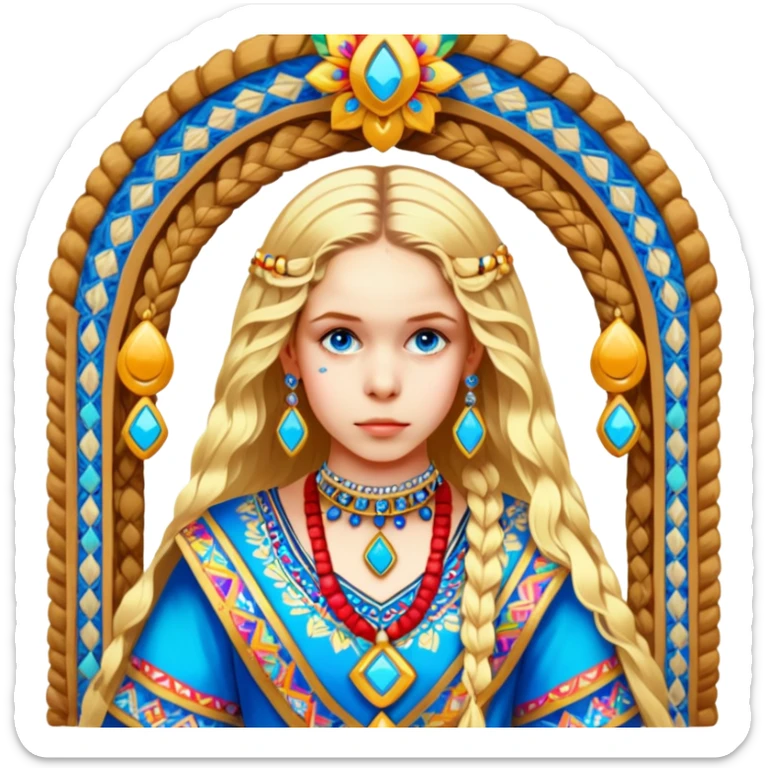 Vibrant Ceremonialist sticker