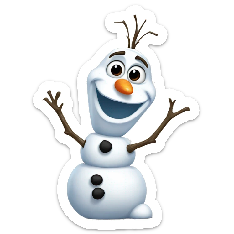 Olaf  sticker