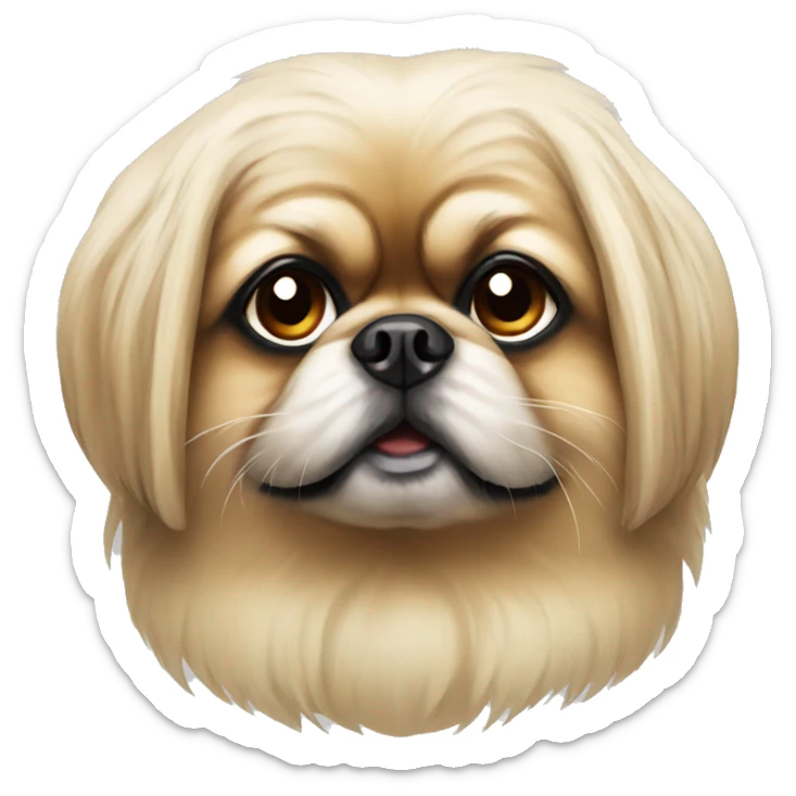 Pekingese sticker