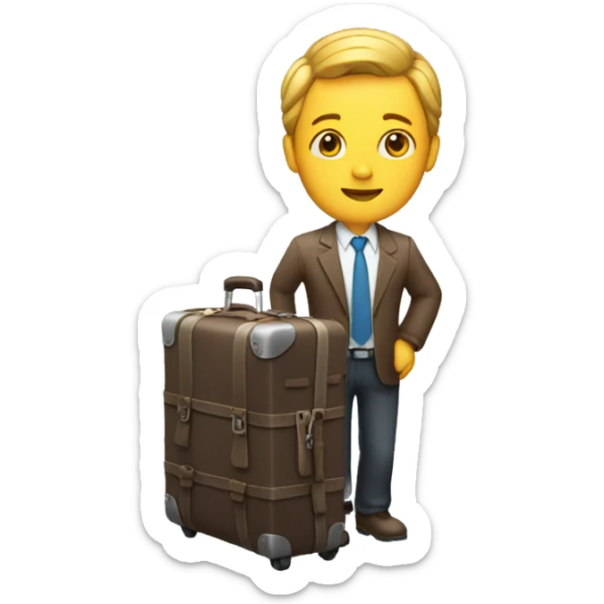 suitcase professional sticker