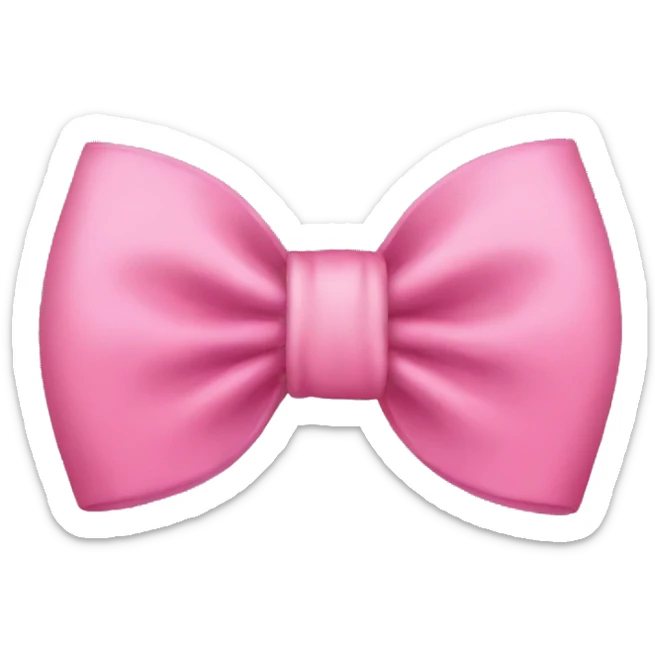 Bow sticker