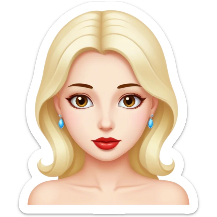 Realista coquette sticker