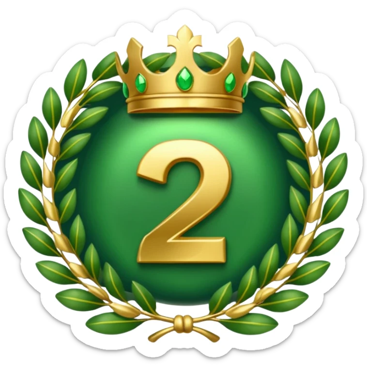 The number that took 22nd place was decorated with an imperial laurel wreath sticker
