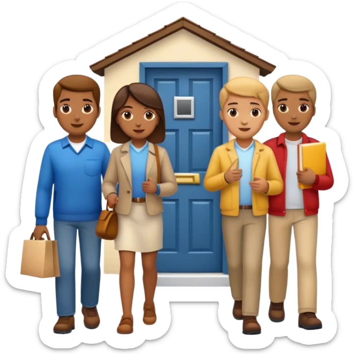 Jehovah’s witnesses door to door sticker