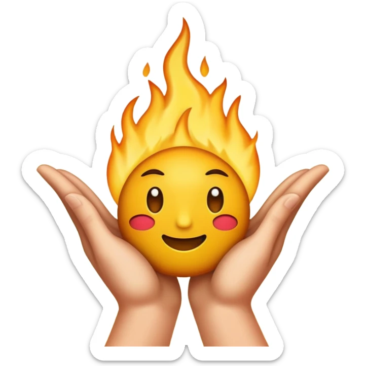 Peux tu mettre cette emojis 🤗 mais à la place des mains mettre cette emojis 🖕  sticker