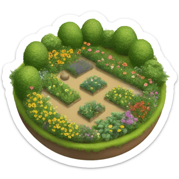 Garden sticker