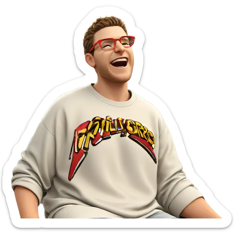 boys enjoying outdoors together sticker