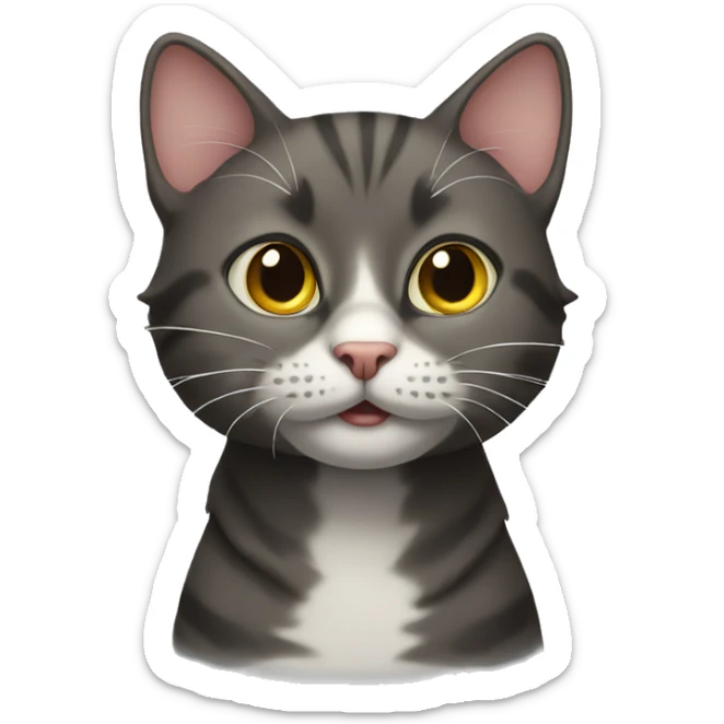 Cat sticker