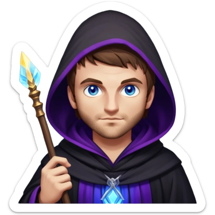 Obsidian Mage sticker