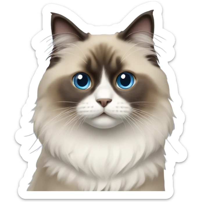 Ragdoll sticker