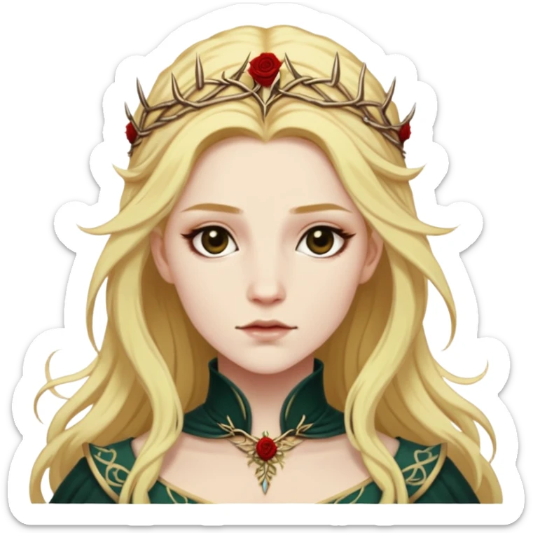 high fae tamlin a court of thorns and roses, blind sticker