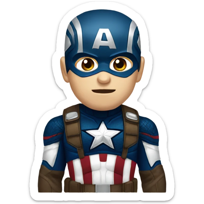 captain america sticker