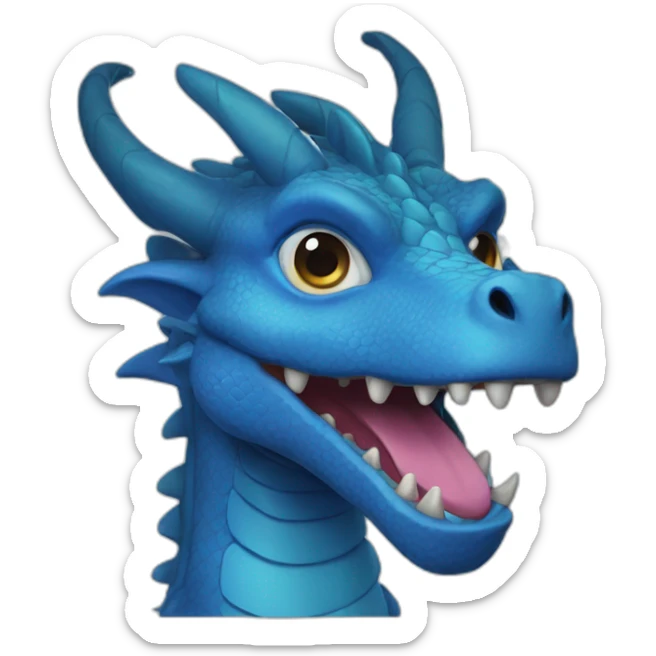 dragon azul twitch sticker