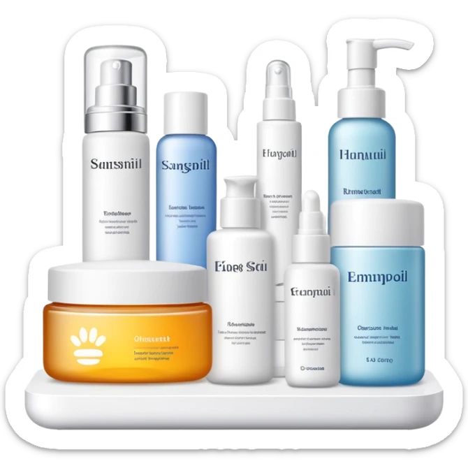 skin care Kit sticker