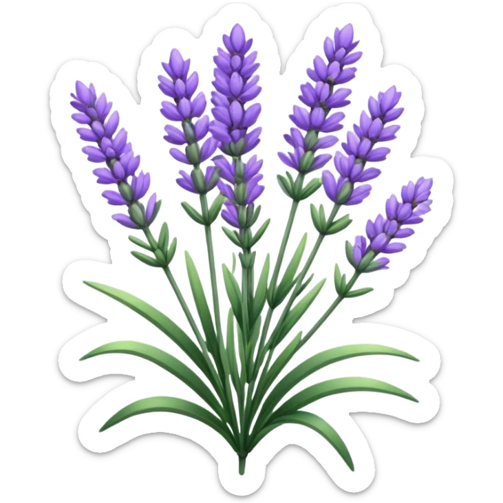 Lavender sticker