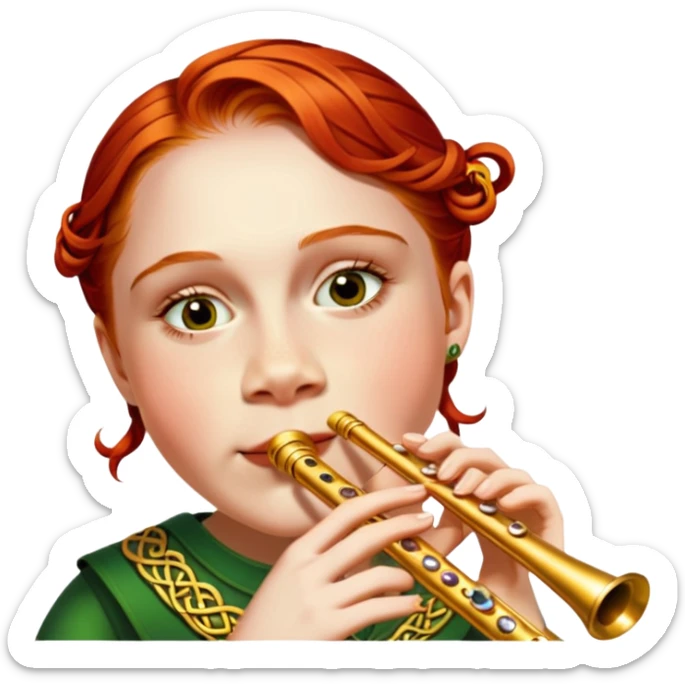 Irish Musician sticker
