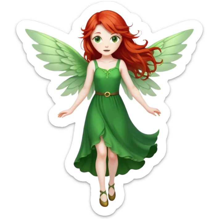 Irish fairy sticker