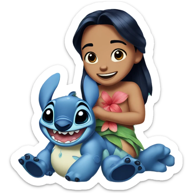 Lilo and Stitch sticker