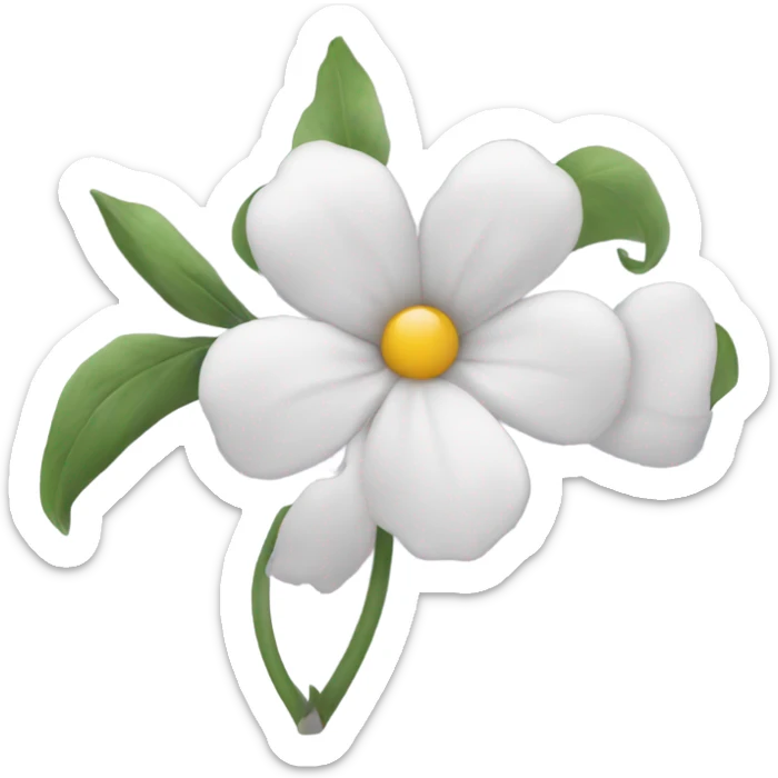 Flower sticker