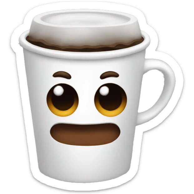 Coffe sticker