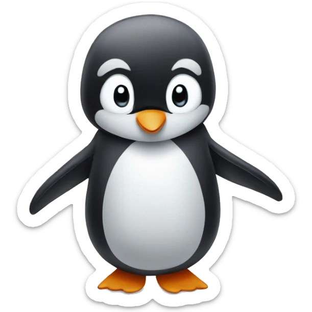 penguin  sticker
