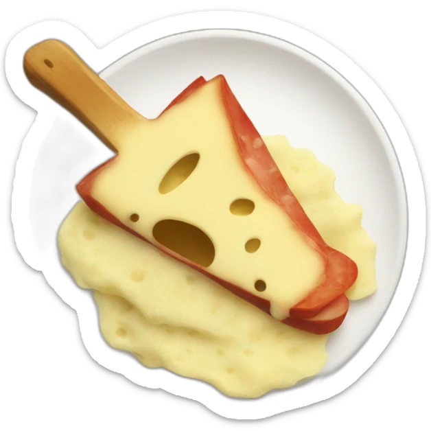 Raclette sticker