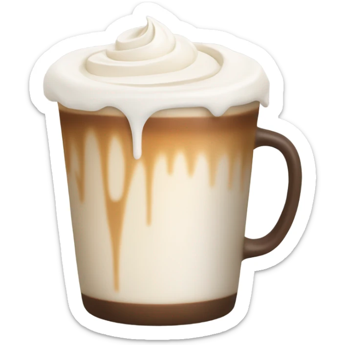 Latte  sticker